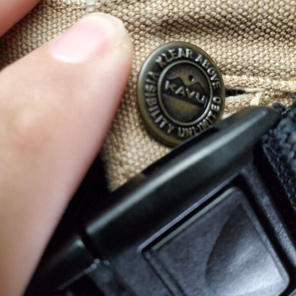 Kavu Shorts Mens Small Brown Adjustable Belted Casual Everyday Durable - Picture 7 of 10